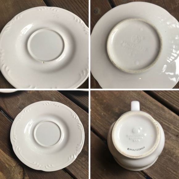 12 PFALTZGRAFF Cups & Saucers GRAPEVINE & FILIGREE - Picture 4 of 10